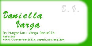 daniella varga business card